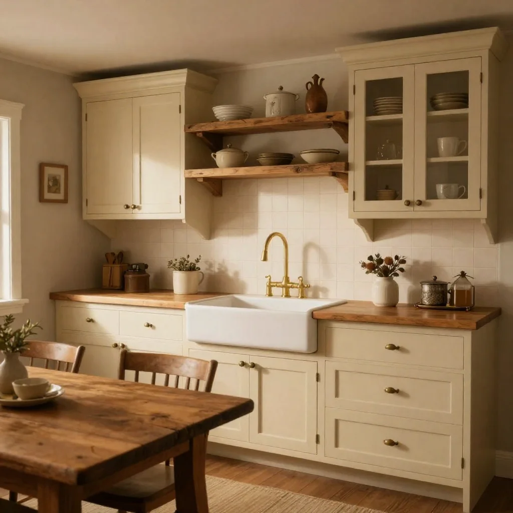 Tiny kitchen ideas with functional layout and space-saving furniture.