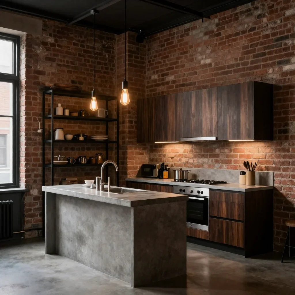 Small kitchen decor ideas with warm lighting and elegant accessories.