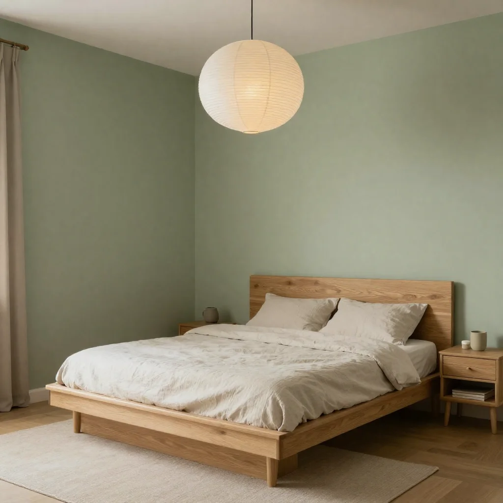 Minimalist bedroom wall decoration